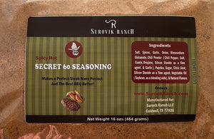 Secret 60 Seasoning